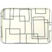 SR トレー M 角 電子レンジ対応 食洗機対応 33×23cm ラビリンス ホワイト 155388