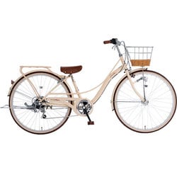 子ども用自転車 スタイルラボ M BAA266HD-Q 26インチ 外装6段変速 アイボリー 174009001