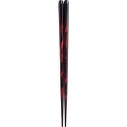 箸 六角暁 23.5cm 漆塗り 日本製 102107
