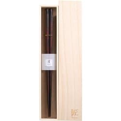 匠桐箱1膳入ギフト箸 六角暁 23.5cm 漆塗り 日本製 705759