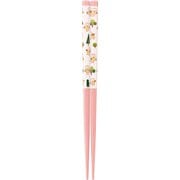 食洗箸 ふくろうの森 ピンク 子供用 18cm 食洗機可 日本製 キッズ箸 112465