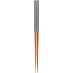 食洗箸 コロン ブルー 23cm 食洗機可 抗菌 先角 日本製 145241