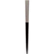 食洗箸 絃 灰色 23cm 食洗機可 抗菌 日本製 145302