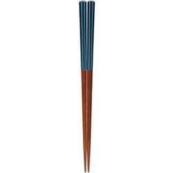 食洗箸 八角悠然 瑠璃紺 24cm 食洗機可 日本製 145449