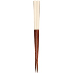食洗箸 八角悠然 練色 白 24cm 食洗機可 日本製 145463
