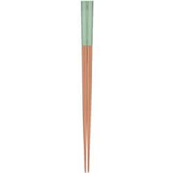 食洗箸 ミルフィル グリーン 23cm 食洗機可 日本製 148457