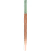 食洗箸 ミルフィル グリーン 23cm 食洗機可 日本製 148457