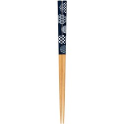 食洗箸 和紋手鞠 青 23cm 食洗機可 日本製 148495
