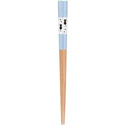 食洗箸 パステルキャット ブルー 22.5cm 食洗機可 日本製 148532