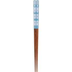 食洗箸 てとてと。 ブルー 23cm 食洗機可 日本製 にくきゅう 148556