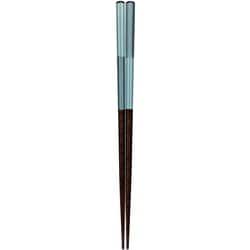 食洗箸 八角瑞穂 グリーン 23cm 先角 食洗機可 日本製 148655