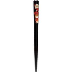 食洗箸 天丸夢こけし 黒 23cm 先角 食洗機可 日本製 147764