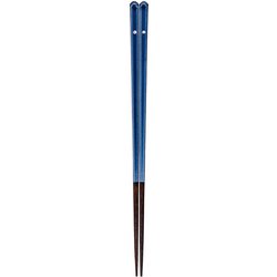 食洗箸 花影 青 23cm 食洗機可 日本製 148792