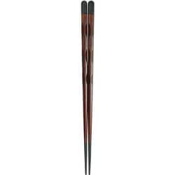 箸 天丸漆彫 23cm 漆塗り 日本製 017678
