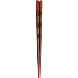 箸 天丸漆彫 21cm 漆塗り 日本製 027677