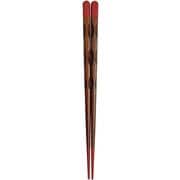 箸 天丸漆彫 21cm 漆塗り 日本製 027677