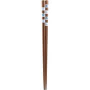 食洗箸 染木市松桜白磁 23cm 食洗機可 日本製 109366