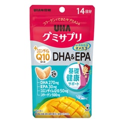 UHAグミサプリ CoQ10+DHA＆EPA 14日分SP [サプリメント]