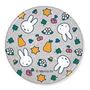 DBM-2856 Dick Bruna ミッフィー 缶ミラー大 クローバーポップシリーズ 総柄