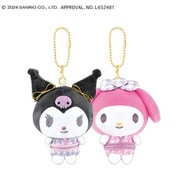 126493 サンリオキャラクターズ ニコぬいキーホルダー 和風 マイメロディ・クロミ