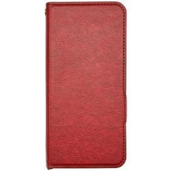 AC-BASIOA3 PB RD [BASIO active3用 手帳型ケース レッド]