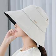 noa 遮光つば広ハット つば長FREE グレー PARAHAT24SS01 parahat01