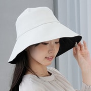 noa 遮光つば広ハット つば長L ホワイト PARAHAT24SS01 parahat01