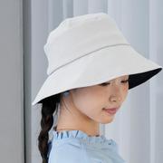 noa 遮光つば広ハット ノーマルFREE グレー PARAHAT24SS01 parahat01