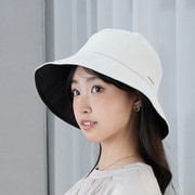 noa 遮光つば広ハット ノーマルL ホワイト PARAHAT24SS01 parahat01