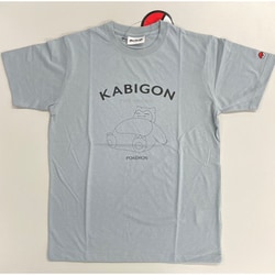 Z5532TQ66M [Tシャツ Mサイズ ポケットモンスター カビゴン ブルーグレー]