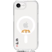 ABF27529i16E [iPhone 16e用 MagSafe対応 クリアケース しばたさん 昼寝]