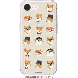 ABF27535i16E [iPhone 16e用 ソフトクリアケース しばたさん 日替わりコーデ]