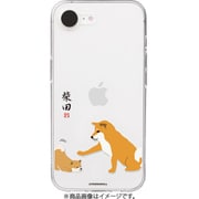ABF27536i16E [iPhone 16e用 ソフトクリアケース しばたさん 子犬]