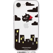 ABF27546i16E [iPhone 16e用 ソフトクリアケース ネコマンジュウ 赤いマント]
