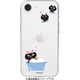 ABF27551i16E [iPhone 16e用 ソフトクリアケース ネコマンジュウ バスタイム]