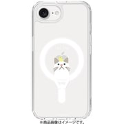ABF27552i16E [iPhone 16e用 MagSafe対応 クリアケース ターチャン 仲良し]