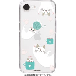 ABF27553i16E [iPhone 16e用 ソフトクリアケース ターチャン 遊び]