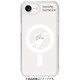 ABF27555i16E [iPhone 16e用 MagSafe対応 クリアケース なにもしないうさぎ なにもしません“デフォルト”うさぎ]