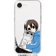 ABF27557i16E [iPhone 16e用 ソフトクリアケース 夜は猫といっしょ キュルガ（withフータ）]