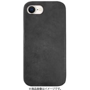 ABS27513i16E [iPhone 16e用 MARGOTイタリアンレザー MagSafe対応 バックカバー ブラック]