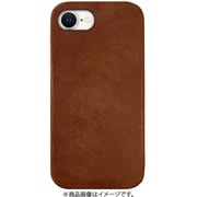 ABS27515i16E [iPhone 16e用 MARGOTイタリアンレザー MagSafe対応 バックカバー ブラウン]