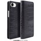 ABS27517i16E [iPhone 16e用 LIPARI イタリアンレザー MagSafe対応 ダイアリーケース ブラック]