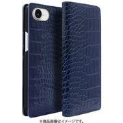 ABS27518i16E [iPhone 16e用 LIPARI イタリアンレザー MagSafe対応 ダイアリーケース ネイビー]