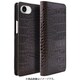 ABS27519i16E [iPhone 16e用 LIPARI イタリアンレザー MagSafe対応 ダイアリーケース ダークブラウン]