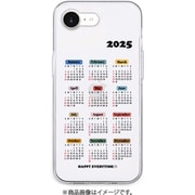 AK27561i16E [iPhone 16e用 ソフトクリアケース 2025カレンダー]