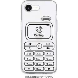 AK27565i16E [iPhone 16e用 ソフトクリアケース レトロコール]