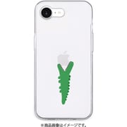AK27576i16E [iPhone 16e用 ソフトクリアケース モグモグ ワニ]