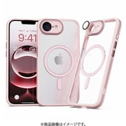 MA27596i16E [iPhone 16e用 レンズガード一体型 MagSafe対応 クリアケース ピンク]