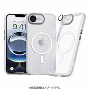 MA27597i16E [iPhone 16e用 レンズガード一体型 MagSafe対応 クリアケース スモーキークリア]