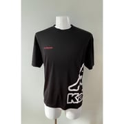 オーバーサイズ半袖Tシャツ BK L 215-315